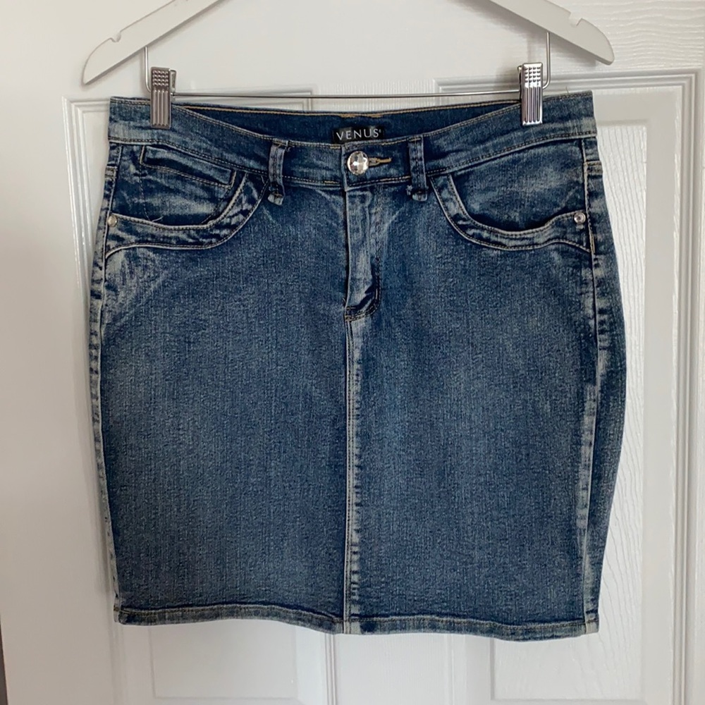 Venus Jean Skirt